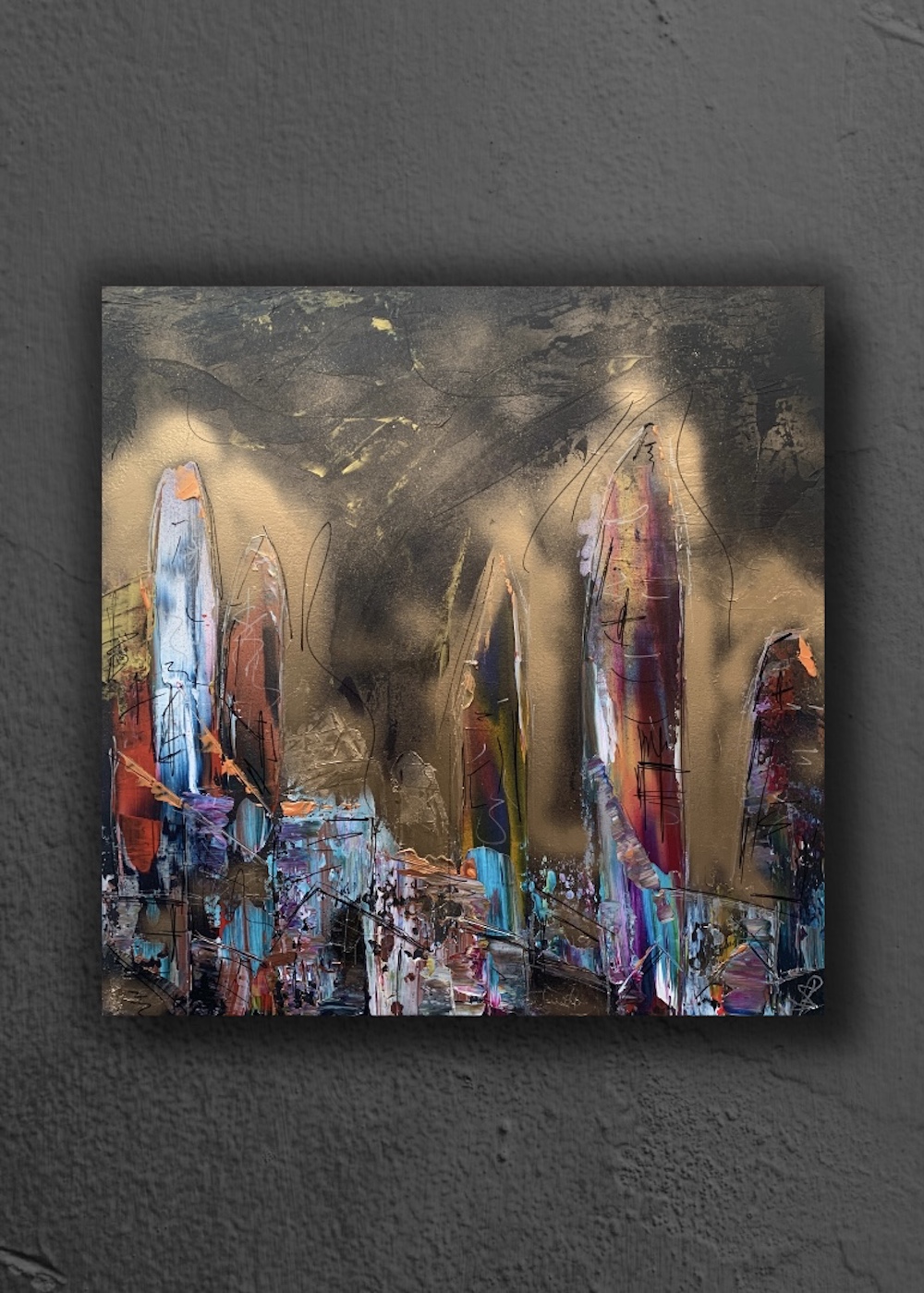 Abstract Art Artist London Sam Barrett SamBarrett SamBarrettArt